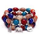 Bracelet multi-couches pour femmes H344 7