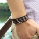 Bracelet multi-couches pour homme H376 4