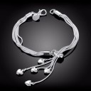 Bracelet multiple pour femmes avec des cœurs 6