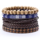 Bracelet multiple pour homme 5 pièces 10