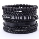 Bracelet multiple pour homme 5 pièces 1