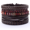 Bracelet multiple pour homme 5 pièces 2