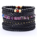 Bracelet multiple pour homme 5 pièces 3