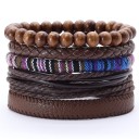 Bracelet multiple pour homme 5 pièces 8