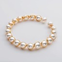 Bracelet ouvert en perles pour femmes 3