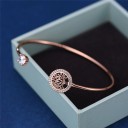 Bracelet ouvert femme arbre 3