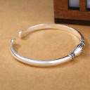 Bracelet ouvert femme mains liées 4