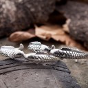 Bracelet ouvert femme poisson 3