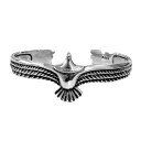 Bracelet ouvert homme aigle 8