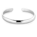 Bracelet ouvert lisse pour femme 4