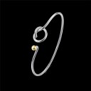 Bracelet ouvert pour femme avec nœud H170 3