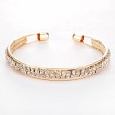 Bracelet ouvert pour femme avec pierres H492 5