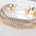 Bracelet ouvert pour femme avec pierres H492 1