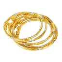 Bracelet ouvert pour femmes 6 pcs 1