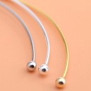 Bracelet ouvert pour femmes avec billes P175 4