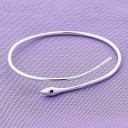 Bracelet ouvert serpent pour femme H168 1