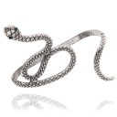 Bracelet ouvert serpent pour femme H374 7