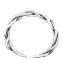 Bracelet ouvert tressé pour femmes 5