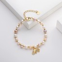 Bracelet perlé pour femme avec éléphant 3