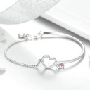 Bracelet pour femme avec cœur H412 3