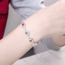 Bracelet pour femme avec des pierres colorées 2