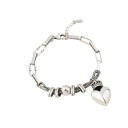 Bracelet pour femme avec pendentif en forme de cœur A2435 3