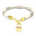 Bracelet pour femme avec pendentif en forme de cœur H381 2