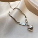 Bracelet pour femme avec pendentif en forme de cœur 3