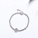 Bracelet pour femme avec un smiley et des cœurs 5