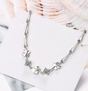Bracelet pour femmes avec des trèfles et des pierres 3