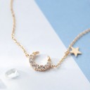 Bracelet pour femmes avec lune et étoile 5