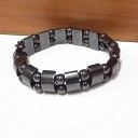 Bracelet pour homme en hématite 1