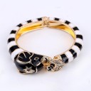 Bracelet rigide femme éléphant 6