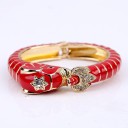 Bracelet rigide femme éléphant 7
