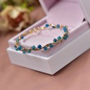 Bracelet rigide pour femme avec perles H167 4
