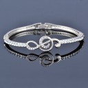 Bracelet rigide pour femme H523 6