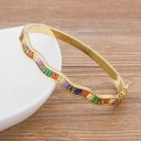 Bracelet rigide pour femmes avec pierres 5