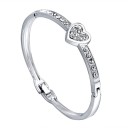 Bracelet rigide pour femmes avec pierres H467 1