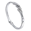 Bracelet rigide pour femmes avec pierres H467 4
