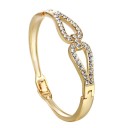 Bracelet rigide pour femmes avec pierres H467 7