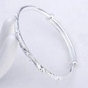 Bracelet rigide scintillant pour femmes A1706 3