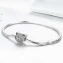 Bracelet serpent pour femme avec chat 2