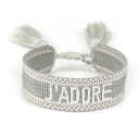 Bracelet tissé pour femme H247 8