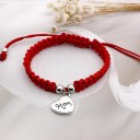 Bracelet tressé ajustable mom 2