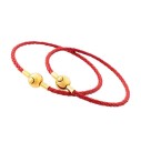 Bracelet tressé pour femmes avec perle 1