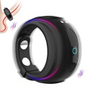 Bracelet vibrant en silicone pour pénis avec 10 modes de vibration, étanche, chargement USB, taille ajustable, emballage discret 2