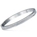 Bracelete rígido feminino com pedras H212 2