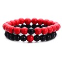 Bracelets en perles pour couples 2 pcs 5