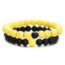 Bracelets en perles pour couples 2 pcs 7