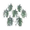 Branche artificielle de conifère 6 pcs C627 1